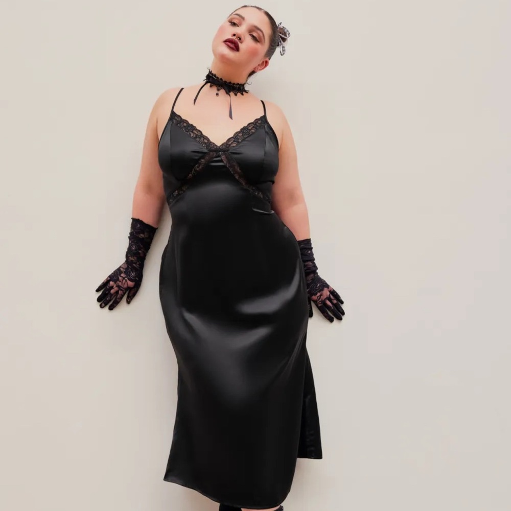 Polyester Slip Dress